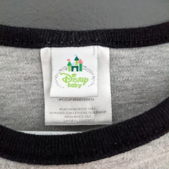 Sesame Street grey long sleeved onesie/bodysuit - Picture 2 of 3